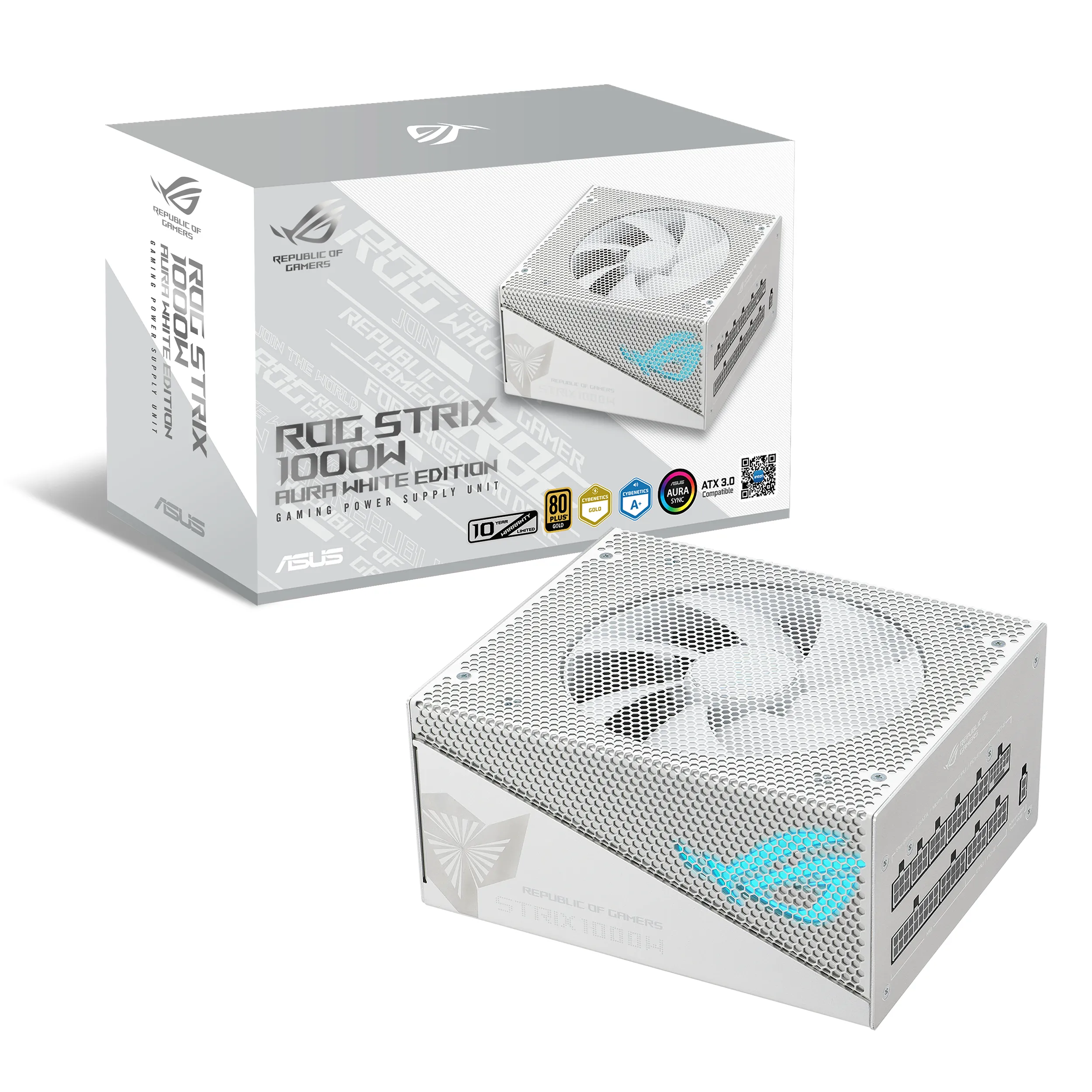 Asus ROG-STRIX-1000G-AURA-WHITE-GAMING