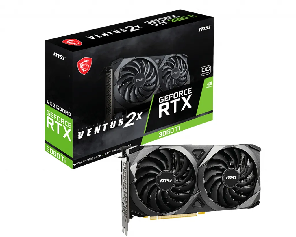 Msi GEFORCE RTX 3060 TI VENTUS 2X 8G OC