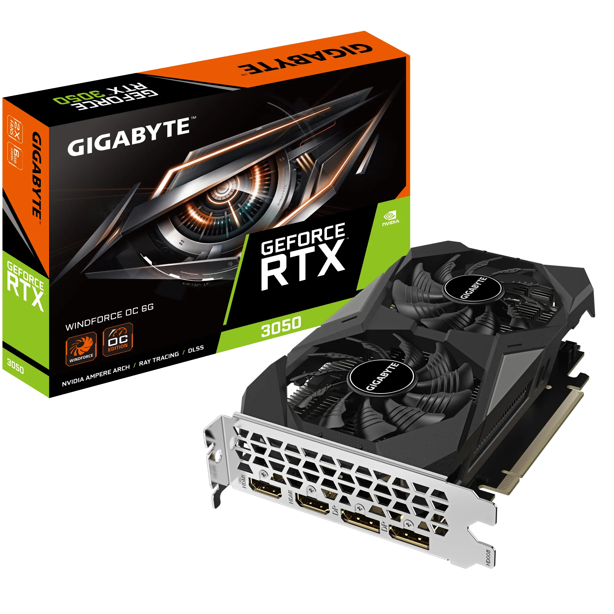 Gigabyte GV-N3050WF2OC-6GD 1.0