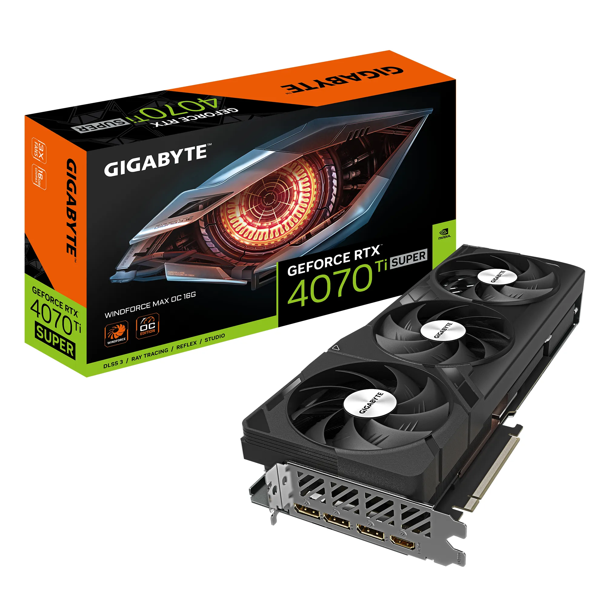 Gigabyte GV-N407TSWF3MAX OC-16GD