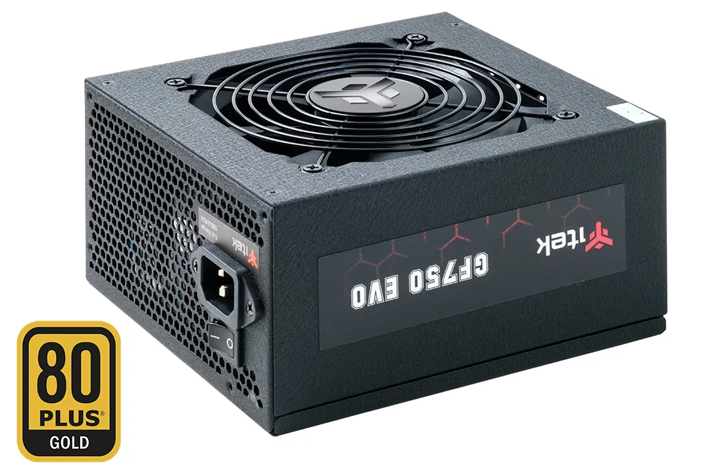 itek GF750 alimentatore per computer 750 W 24-pin ATX Nero