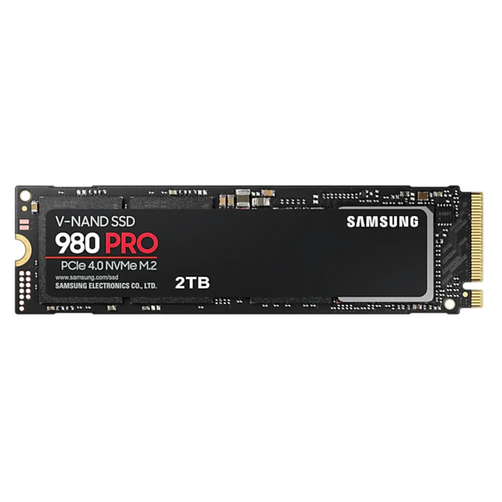 Samsung 980 Pro SSD 2TB M.2 NVMe PCIe 4.0 7000/5000 MB/s