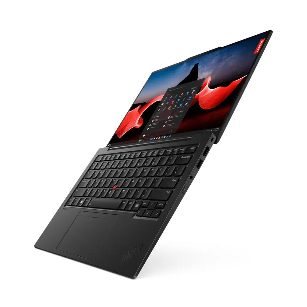 Lenovo ThinkPad X1 Carbon Gen 12 Intel Core Ultra 5 125U Notebook 35,6 cm (14") WUXGA 16 GB LPDDR5x-SDRAM 512 GB SSD Wi-Fi 6E (802.11ax) Windows 11 Pro Nero