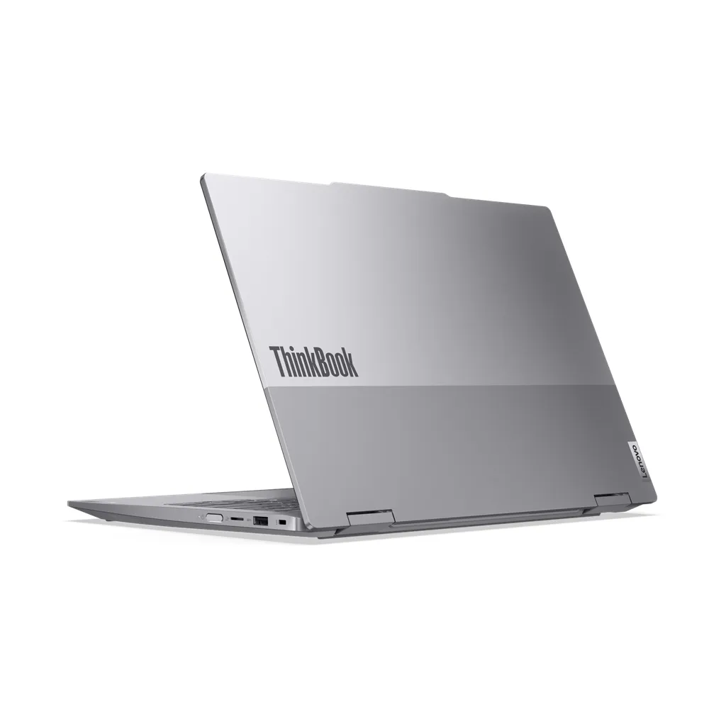 Lenovo ThinkBook 14 Intel Core Ultra 7 155U Ibrido (2 in 1) 35,6 cm (14") Touch screen WUXGA 16 GB DDR5-SDRAM 512 GB SSD Wi-Fi 6E (802.11ax) Windows 11 Pro Grigio