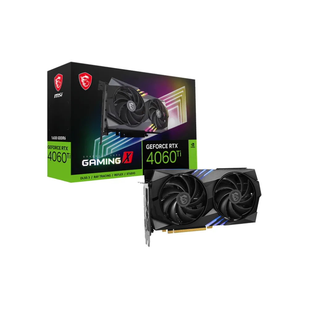 MSI GAMING GEFORCE RTX 4060 TI X 16G scheda video NVIDIA 16 GB GDDR6