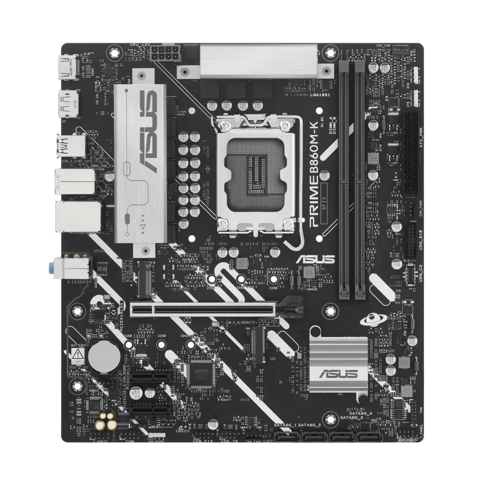 ASUS PRIME B860M-K Intel B860 LGA 1851 (Socket V1) micro ATX