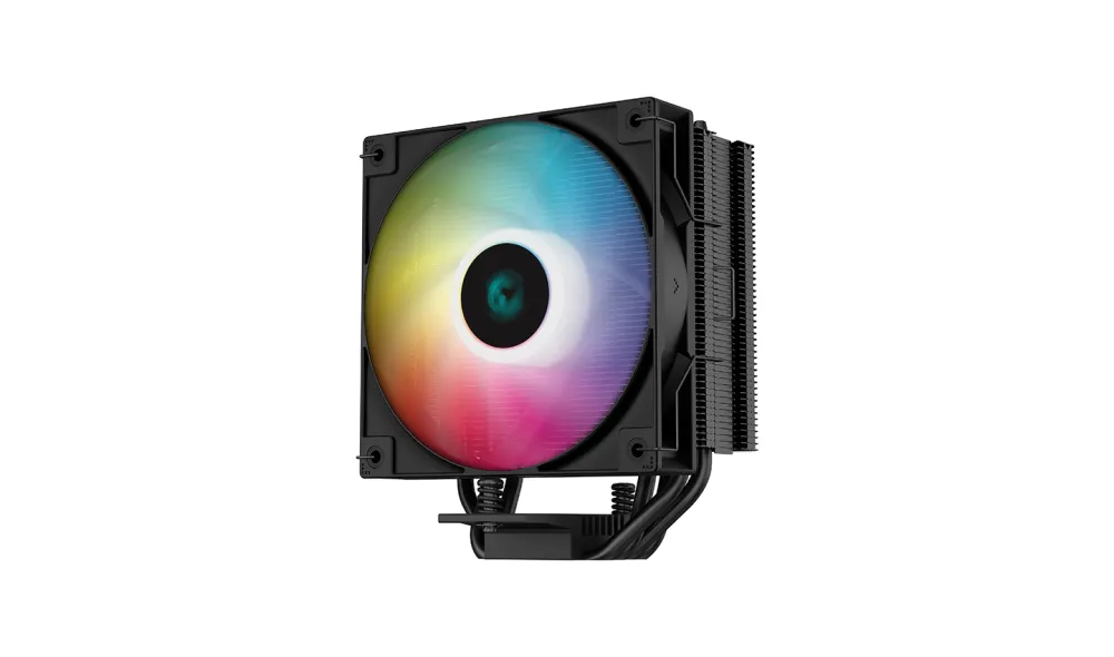 DeepCool AG400 A-RGB Dissipatore 12 cm Nero, Bianco