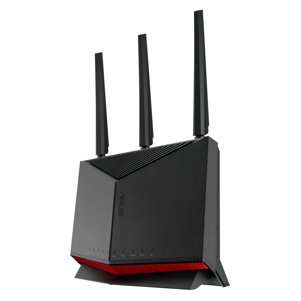 ASUS RT-BE86U router wireless 10 Gigabit Ethernet Dual-band (2.4 GHz/5 GHz) Nero