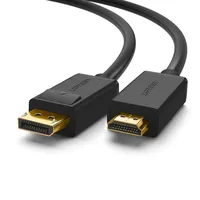 Ugreen 10203 cavo e adattatore video 3 m DisplayPort HDMI Nero