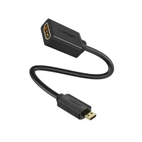 Ugreen 20134 cavo HDMI 0,1 m HDMI tipo D (Micro) HDMI tipo A (Standard) Nero