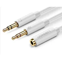 Ugreen 20897 cavo audio 0,2 m 2 x 3.5mm 3.5mm Bianco