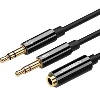 Ugreen 20898 cavo audio 0,2 m 2 x 3.5mm 3.5mm Nero