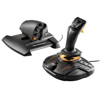 Thrustmaster T-16000M FCS Hotas Nero, Arancione USB Joystick Analogico/Digitale MAC, PC