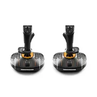 Thrustmaster T.16000M FCS SPACE SIM DUO Nero, Arancione USB Joystick Analogico/Digitale PC