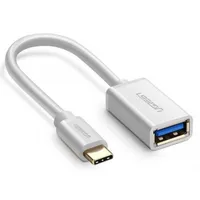 Ugreen 30702 cavo USB USB 3.2 Gen 1 (3.1 Gen 1) 0,1 m USB C USB A Bianco