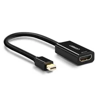 Ugreen 40360 cavo e adattatore video 0,25 m Mini DisplayPort HDMI Nero