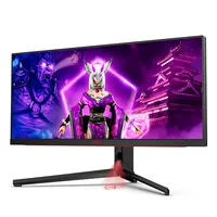 AOC AGON PRO AG344UXM Monitor PC 86,4 cm (34") 3440 x 1440 Pixel UltraWide Quad HD LED Nero, Rosso