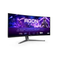 AOC AGON PRO AG346UCD Monitor PC 86,4 cm (34\") 3440 x 1440 Pixel Wide Quad HD QD-OLED Nero, Grigio