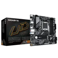 GIGABYTE B650M D3HP Scheda madre - AMD Ryzen serie 9000, VRM a 5+2+2 fasi, fino a 7600 MHz DDR5 (OC), 2xPCIe 4.0 M.2, LAN 2,5 GbE, USB 3.2 Gen 1