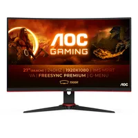 AOC G2 C27G2ZE/BK Monitor PC 68,6 cm (27\") 1920 x 1080 Pixel Full HD LED Nero, Rosso