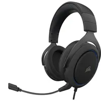 Corsair HS50 PRO STEREO Auricolare Cablato A Padiglione Gaming Nero, Blu