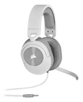 Corsair HS55 SURROUND Auricolare Cablato Portatile Gaming Bianco