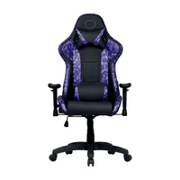 Cooler Master Gaming Caliber R1S CAMO Poltrona per gaming Seduta imbottita Nero, Viola