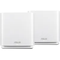 ASUS ZenWiFi AC (CT8) router wireless Gigabit Ethernet Banda tripla (2.4 GHz/5 GHz/5 GHz) Bianco