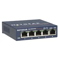 NETGEAR FS105-300PES switch di rete Non gestito L2 Fast Ethernet (10/100) Blu