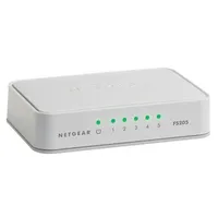 NETGEAR FS205 Non gestito Bianco