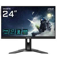 GIGABYTE G24F 2 24\" FHD Monitor da gaming - 1920 x 1080, 165 Hz, 1 ms, 300 cd/m², AMD FreeSync Premium, HDR Ready, DisplayPort 1.2, HDMI 2.0