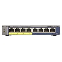 NETGEAR GS108PE Gestito L2/L3 Gigabit Ethernet (10/100/1000) Supporto Power over Ethernet (PoE) Nero