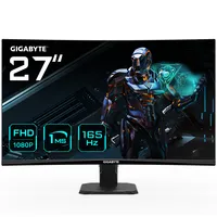 GIGABYTE GS27F Monitor gaming 27\" FHD - 1920 x 1080, 165Hz, 1ms, 300 cd/m², FreeSync Premium, HDR Ready, HDMI 2.0, DisplayPort 1.4