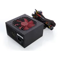 itek DESERT 550 alimentatore per computer 550 W 20+4 pin ATX Nero, Rosso