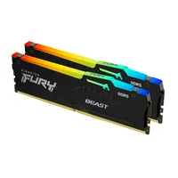 Kingston Technology FURY Beast 32 GB 5600 MT/s DDR5 CL40 DIMM (Kit da 2 moduli) RGB