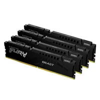 Kingston Technology FURY Beast 128 GB 5600 MT/s DDR5 CL40 DIMM (Kit da 4) Black XMP