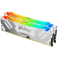 Kingston Technology FURY 32GB 7200MT/s DDR5 CL38 DIMM (Kit da 2) Renegade RGB Bianco XMP