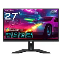 GIGABYTE M27Q X 27\" Monitor da Gioco QHD - 2560 x 1440, 240Hz, 1ms, 250 cd/m², FreeSync Premium, Display HDR400, HDMI 2.0, Displayport 1.4