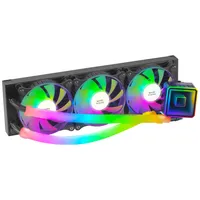 Mars Gaming ML-ULTRA360 ARGB Liquid Cooler con 3 Ventole PWM FDB ARGB, Tubi ARGB