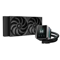 DeepCool MYSTIQUE 240 Dissipatore a Liquido 12 cm Nero 1 pz