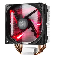 Cooler Master Hyper 212 LED Processore Refrigeratore 12 cm Nero, Metallico, Rosso