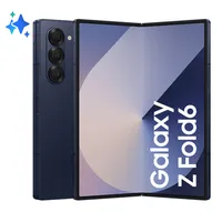 Samsung Galaxy Z Fold6 Smartphone AI, 256GB, RAM 12GB, Display 6,3\"/7,6\" Dynamic AMOLED 2X, Navy