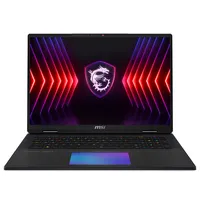 MSI Titan 18 HX A14VIG-293IT Intel® Core™ i9-14900HX Notebook 45,7 cm (18") UHD+ 64 GB DDR5-SDRAM 2 TB SSD NVIDIA GeForce RTX 4090 Wi-Fi 7 (802.11be) Windows 11 Pro Nero