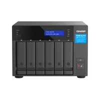 QNAP TVS-H674 NAS Tower Intel® Core™ i5-12400 32 GB DDR4 QuTS hero Nero