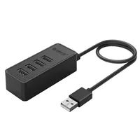 ORICO W5P-U2-030-BK-BP hub di interfaccia USB 2.0 Nero