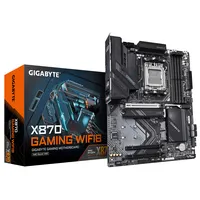 GIGABYTE X870 GAMING WIFI6 Scheda Madre - Supporta CPU AMD Ryzen 9000, 8+2+2 fasi VRM, fino a 8000MHz DDR5 (OC), 1xPCIe 5.0 + 2xPCIe 4.0, Wi-Fi 6, LAN 2.5GbE, USB 4