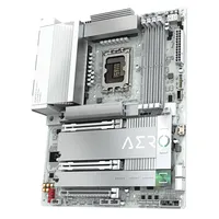 GIGABYTE Z890 AERO G Scheda Madre - Supporta CPU Intel Core Ultra (Serie 2), VRM a 16+1+2 fasi, fino a 8800MHz DDR5 (OC), 1xPCIe 5.0 + 4xPCIe 4.0, Wi-Fi 7, LAN 2.5GbE, Thunderbolt 4