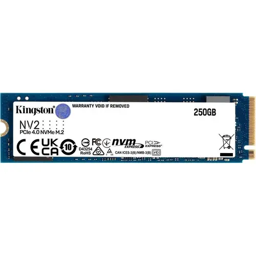 Kingston NV2 SSD 256GB M.2 NVMe PCIe 4.0 3500/2100 MB/s